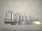 Galvanised  6 mm. Shackle.