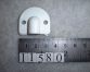 Cable Outlet Cover. White Plastic