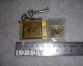 Catch, Door Keyed Latch, Brass