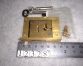 Catch, Door Keyed Lock, Brass