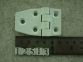 ECL58W Hinge , Short / Long , White.  -  Each.