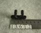 Plastic Tube Clip , 15 mm.   Black