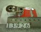 RF662 , Double 19 mm. Block with Tube Rivet.
