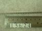 5.0 mm. 1 x 19  Stainless Wire Rope , 316.
