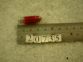Festoon Bulb , 12v.- 6w. Red.