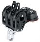 HK347 , 29 mm. Triple Carbo Block with Cam Cleat and Becket.