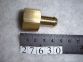 1/2 Hose to 1/2 in. BSP. Female Connector. Brass