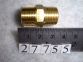 3/8 in. BSP. Brass Hex Nipple.