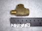 1/4 BSPT TEE Fem/Fem/Male Brass