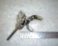 RF562 , Gooseneck , 2 in. Mast , 3/8 in. Pin into Boom