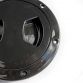 Inspection Port , 4 inch , Black.