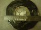 200 x 19 mm. Die Cut Velcro Straps , Black